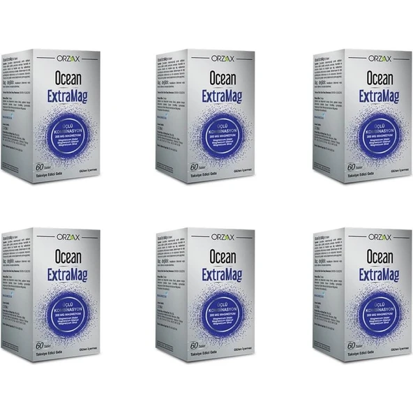Orzax Ocean Selenyum 200 Mcg 60 Tablet 6 Adet ürün görseli 1