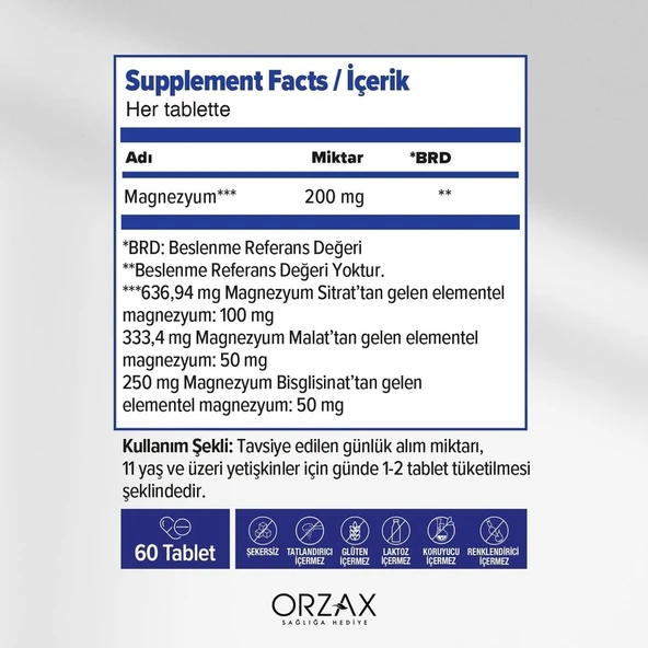 Orzax Ocean Extramag 90 Tablet 4 Adet - Resim 4