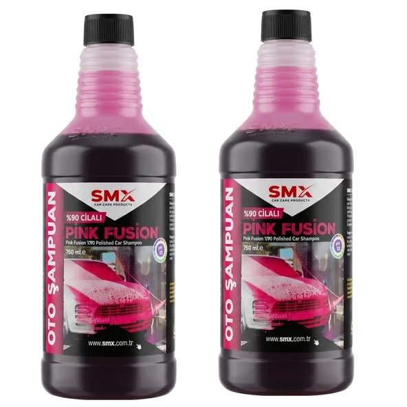 SMX %90 cilalı Pink Fusion Oto Şampuanı 750 ml 2 Adet ürün görseli 1