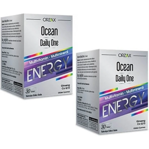 Orzax Ocean Daily One Energy 2 Adet - Resim 2