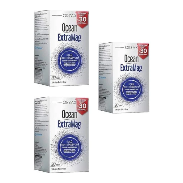 Orzax Ocean Extramag 90 Tablet 3 Adet ürün görseli 1