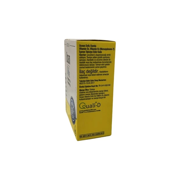 Orzax Ocean D3K2 Damla 20ML - Resim 3