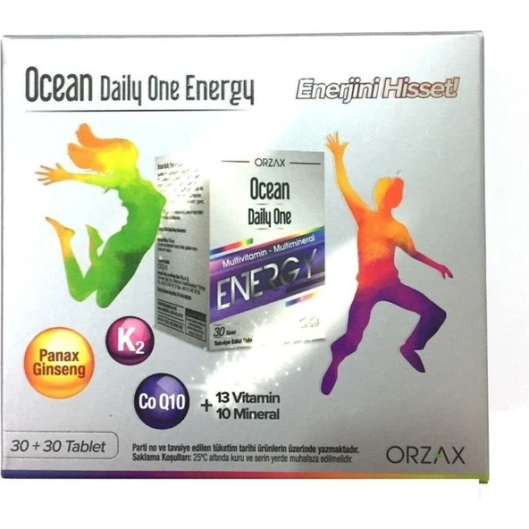 Orzax Daily One Energy 30+30 Tablet - Resim 2