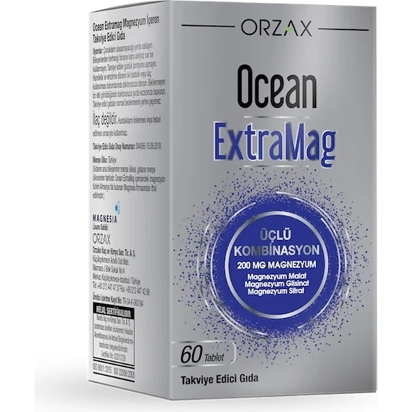 Orzax Extramag 60 Tablet ürün görseli 1
