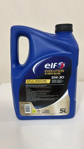 ELF R-TECH ELITE 5W-30 5 LT 2.AY 2026 ÜRETİM - Resim 2