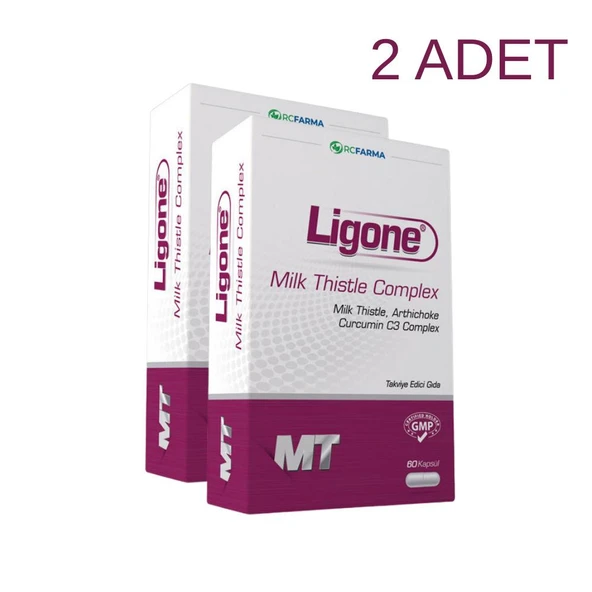 Ligone Milk Thistle 60 Kapsül x2 Adet ürün görseli 1