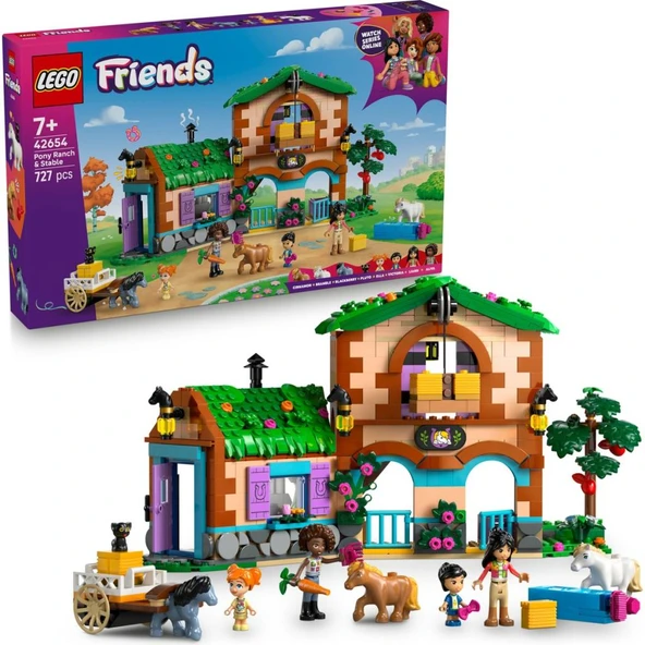 LEGO 42654 Friends Midilli Çiftliği ve Ahır ürün görseli 1