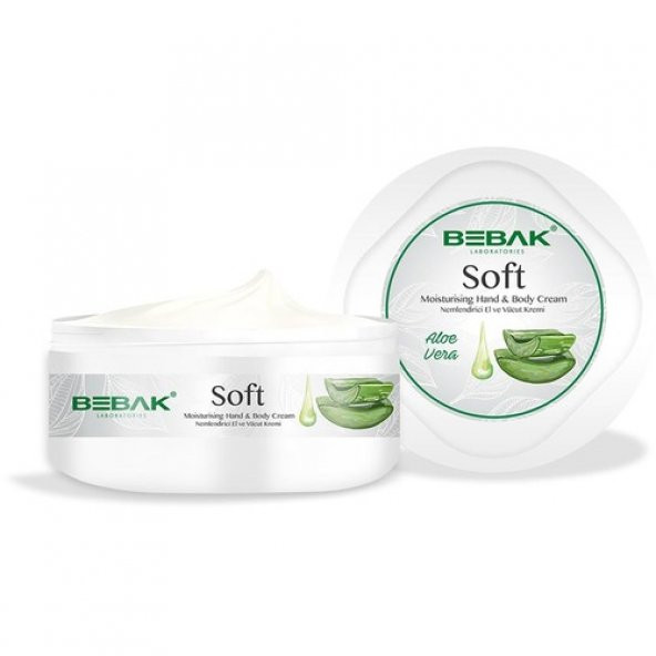 Bebak Soft Aloe Vera Kavanoz 300 ml ürün görseli 1