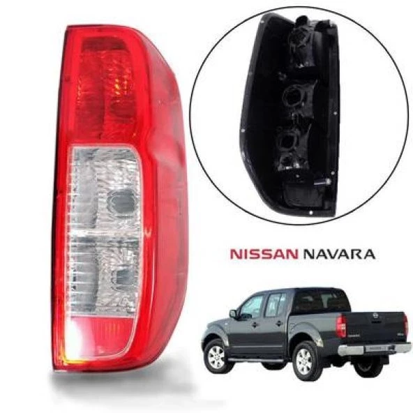 Nissan Navara D40 Sağ Arka Far Stop Lambası 2006-2015 Duysuz ürün görseli 1