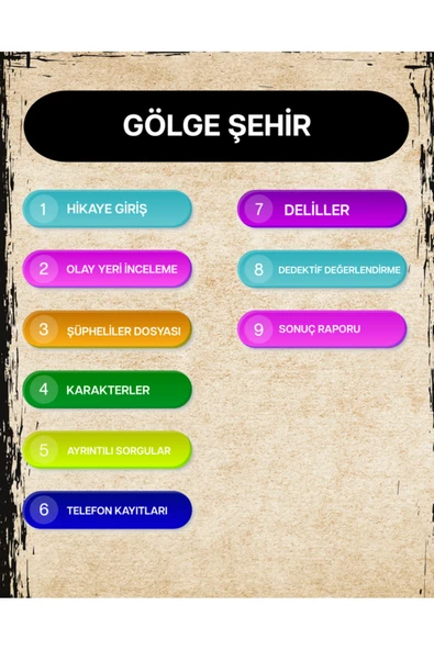 5li Paket Premium 2026 Dedektif Kara - Resim 4