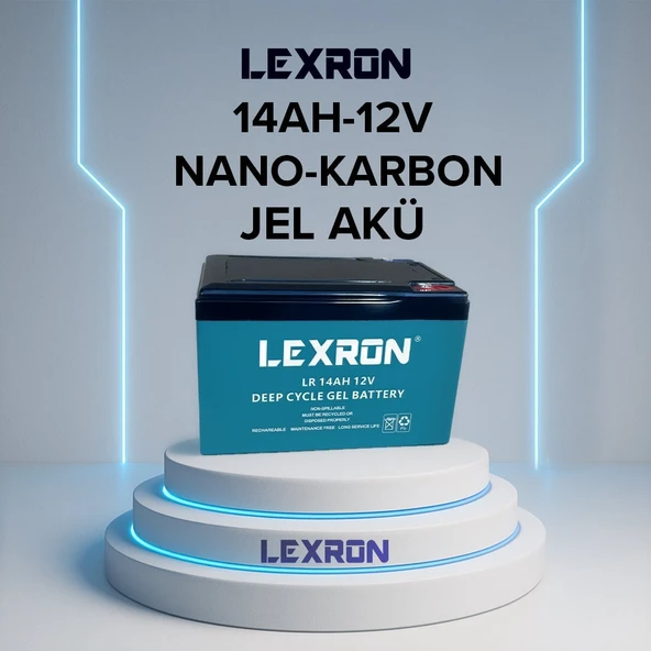 Lexron 14 Amper Jel Akü ürün görseli 1