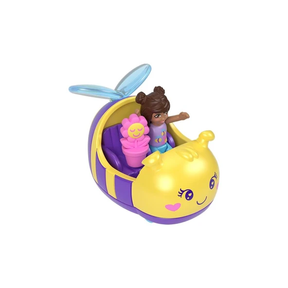 Polly Pocket'ın Muhteşem Araçları Oyun Setleri HKV55 - JCR42 ürün görseli 1