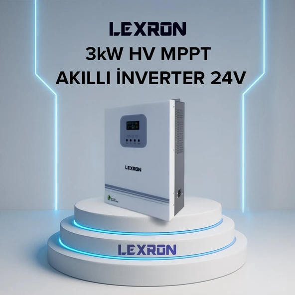 Lexron 3KW HV MPPT 40-500 PV INPUT Akıllı İnverter ürün görseli 1