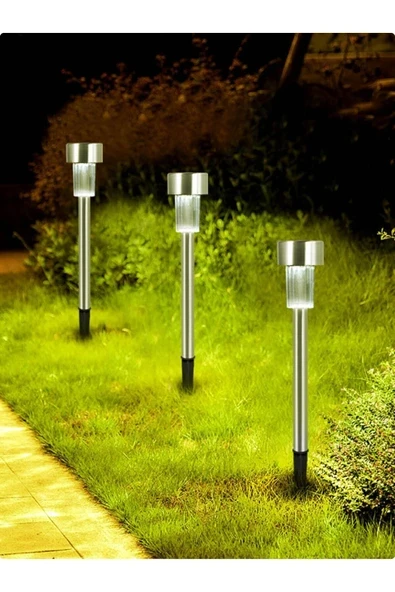 Forlife Güneş Enerjili Solar 3 W Camlı Çim Armatürü 6500 Kelvın Beyaz Işık ürün görseli 1