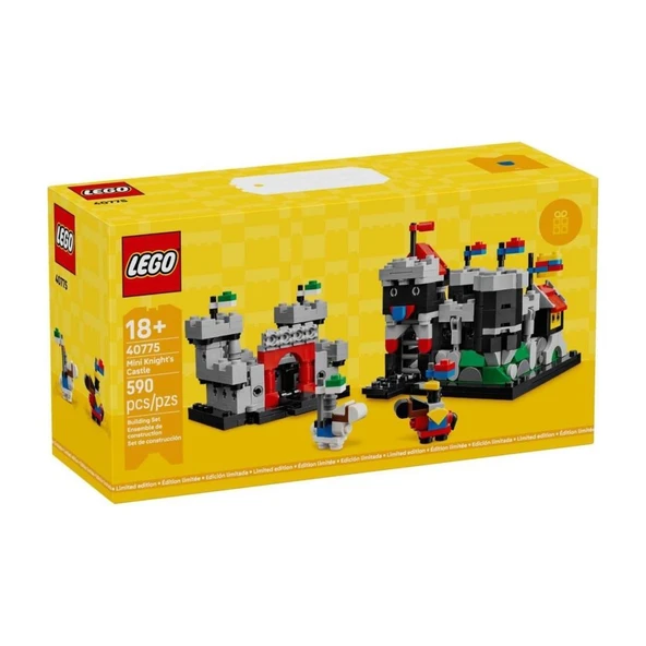 LEGO 40775 Iconic Mini Knight's Castle ürün görseli 1