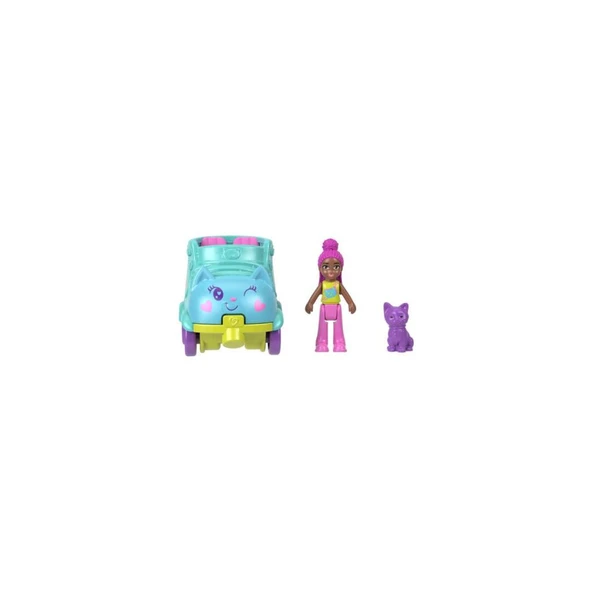 Polly Pocket'ın Muhteşem Araçları Oyun Setleri HKV55 - JCR41 ürün görseli 1
