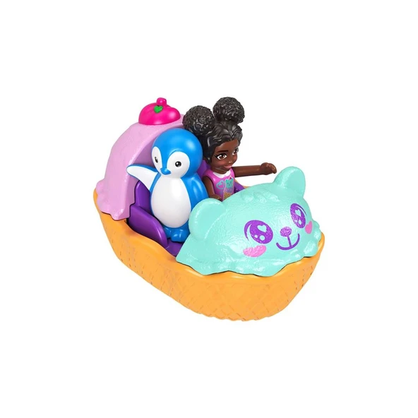 Polly Pocket'ın Muhteşem Araçları Oyun Setleri HKV55 - HWP12 ürün görseli 1