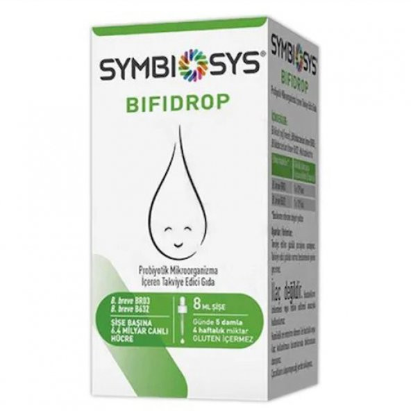 Symbiosys Bifidrop Probiyotik Damla 8 ml ürün görseli 1