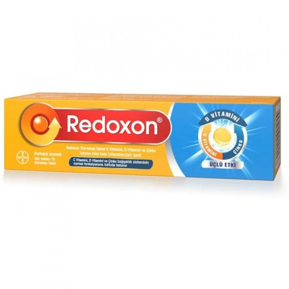 Redoxon 3lü Etkili 15 Efervesan Tablet ürün görseli 1