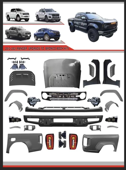 RANGER T6-T7-T8 İÇİN BRONCO BODY KIT ürün görseli 1