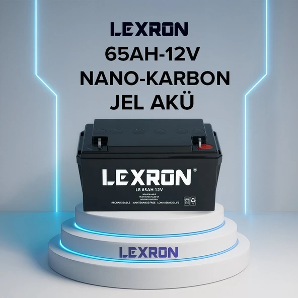 Lexron AKÜ 12V 65A JEL Elektrikli ARAÇ AKÜSÜ ürün görseli 1