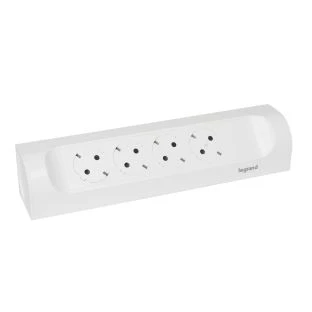 Legrand MULTISCH 4X2P+T ANG A CBL BL ürün görseli 1