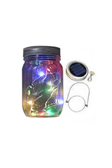Forlife Fl-3236 3w Rgb Solar Peri Ledli Dekoratif Kavanoz ürün görseli 1