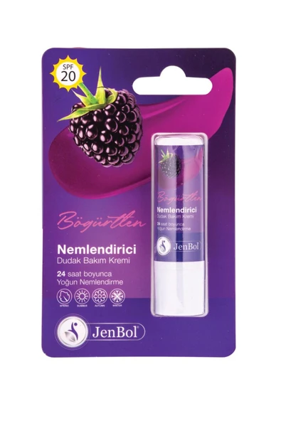 JENBOL JENBOL Nemlendiricili Dudak Bakım Kremi Böğürtlen ürün görseli 1