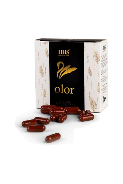 HHS Olor 60 Kapsül Swan Matcha L Karnitin Yeşilçay Bitkisel Kapsül ürün görseli 1