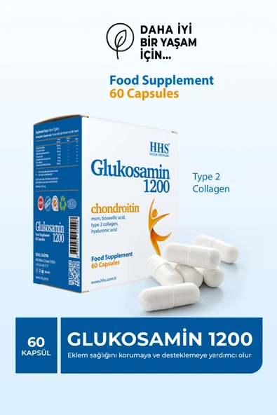 HHS Glukosamin 1200 60 Kapsül ürün görseli 1