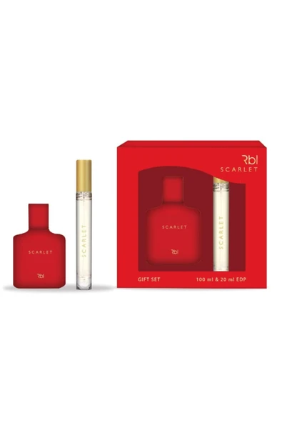 REBUL REBUL Scarlet Edt 100 ml Kadın Parfüm + 20 ml Kalem Parfüm Seti DE-8691226637150 ürün görseli 1
