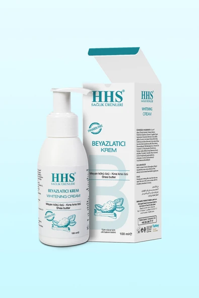 HHS Beyazlatıcı Krem Parabensiz 100 ml - Resim 2