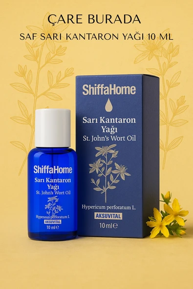 Sarı Kantaron Yağı 10 Ml (Haricen & Dahilen Kullanıma Uygun) ürün görseli 1