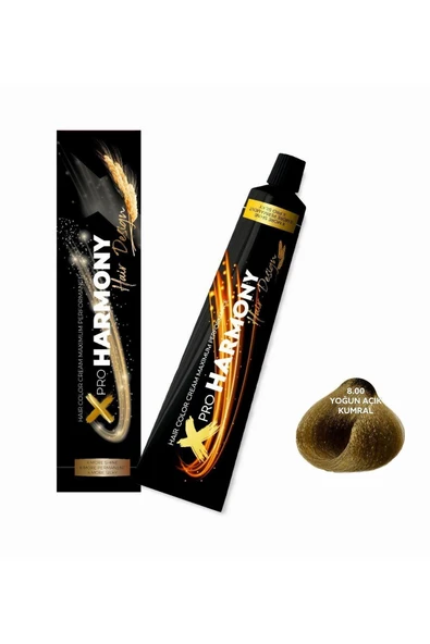 PROHARMONY PROHARMONY X Pro Harmony 8.00 Yoğun Açık Kumral Saç Boyası 60 G Tüp ürün görseli 1