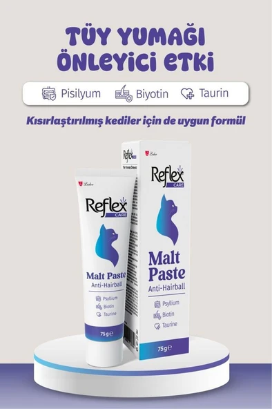 Reflex Care Tüy Yumağı Önleyici Malt Macun 75 G ürün görseli 1