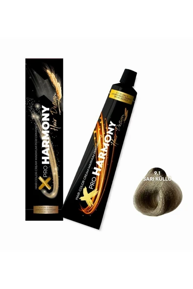 PROHARMONY PROHARMONY X Pro Harmony 9.1 Sarı Küllü Saç Boyası 60 G Tüp ürün görseli 1