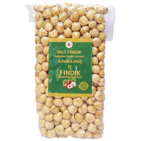 Yalı Fındık Taptaze Giresun Kavrulmuş İç Fındık 500 Gr Vakumlu Ambalaj ürün görseli 1
