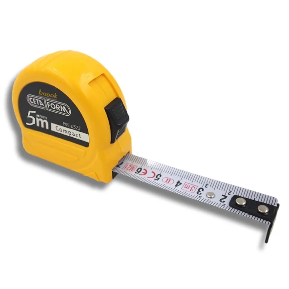 KOMPAKT PROFESYONEL METRE 5MX25MM ürün görseli 1