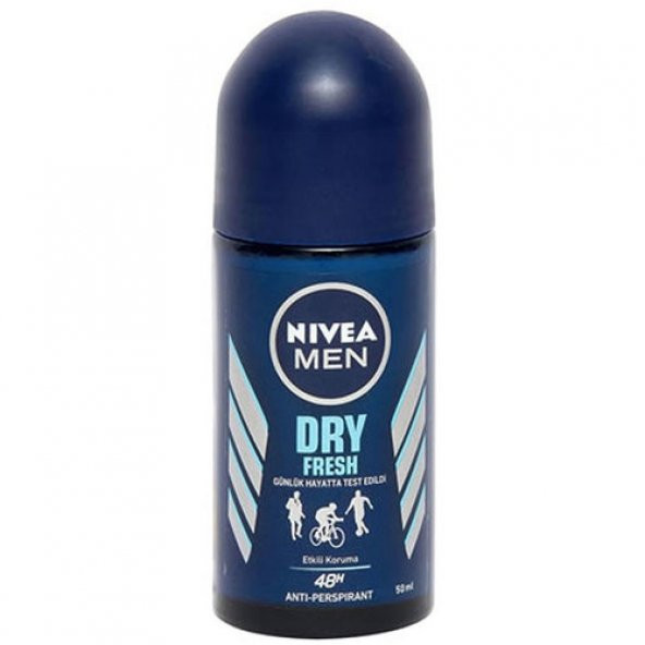 Nivea Men Dry Fresh Roll-On 50 ml ürün görseli 1