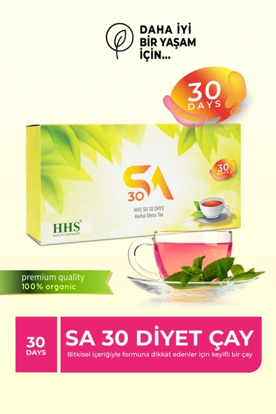 HHS Sa 30'lu Bitkisel Diyet & Detoks Çayı – Form Çayı ürün görseli 1