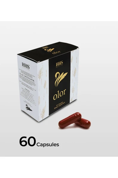 HHS SAĞLIK ÜRÜNLERİ Olor Bitkisel Diyet Detox Kapsülü – 60 Kapsül ürün görseli 1