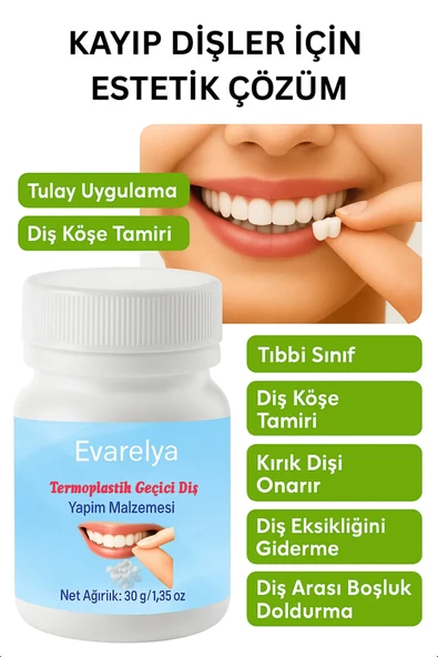 Diş Tamiri Malzemesi, Evde Hızlı Onarım İçin Estetik Dolgu Seçeneği ürün görseli 1
