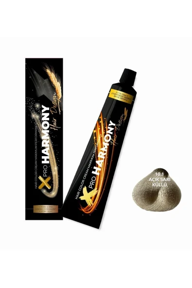 PROHARMONY PROHARMONY X Pro Harmony 10.1 Açık Küllü Sarı Saç Boyası 60 G Tüp ürün görseli 1