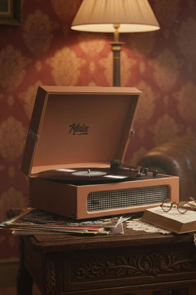 Midex MTX-420BN Nostaljik Bluetooth PRO Pikap Plakçalar Şarjlı 3 Devirli ürün görseli 1