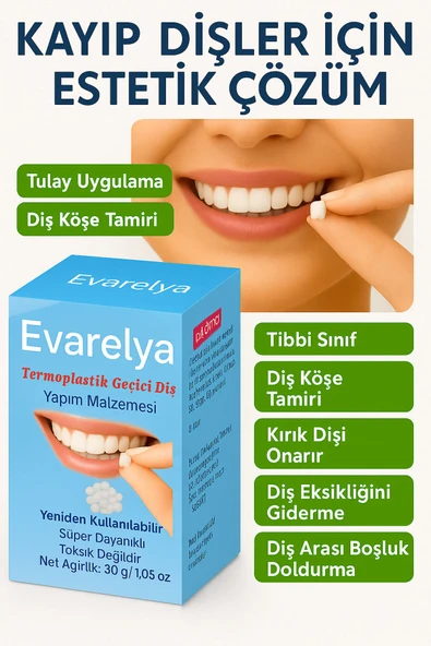 Geçici Diş Dolgusu, Beyaz, Hijyenik ve Kolay Uygulanabilir Dolgu Malzemesi ürün görseli 1