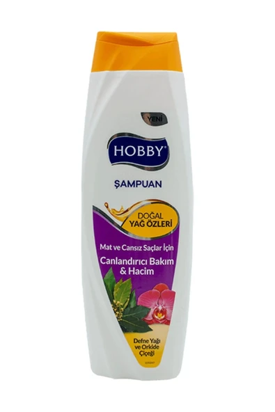 NEFERTİYA NEFERTİYA Hobby Şampuan Defne Yağı Orkide 600Ml x 12 Adet ürün görseli 1