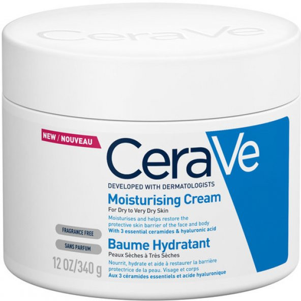 Cerave Moisturising Cream Kuru ve Çok Kuru Ciltler Için 340 gr ürün görseli 1