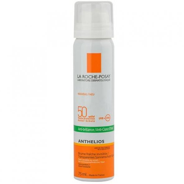 La Roche Posay Anthelios Anti-Brillance SPF50 Mist Spray 75 ml ürün görseli 1