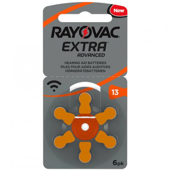 Rayovac 13 Numara İşitme Cihazı Pili 6lı ürün görseli 1