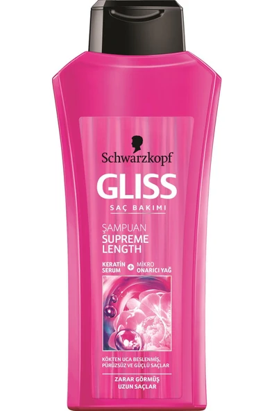 GLİSS GLİSS Şampuan Supreme Length 525 ml Delist ürün görseli 1